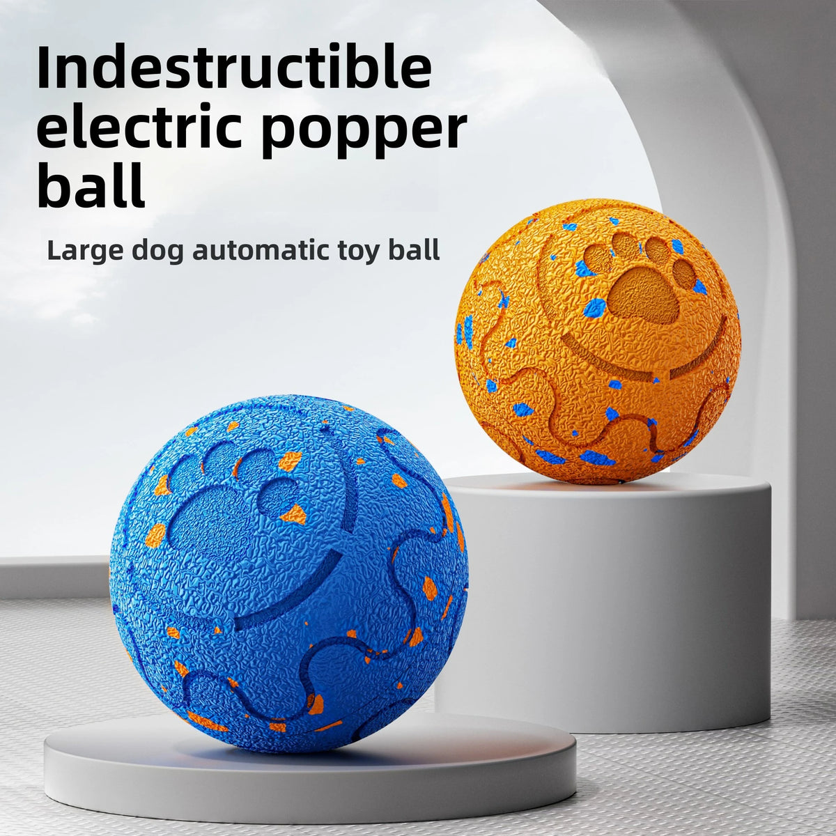 Interactive Automatic Rolling Dog Ball with Motion Activation