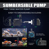Adjustable Submersible Aquarium Water Pump – Ultra-Quiet Ceramic Shaft