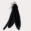 Suction Cup Cat Teaser Wand with Feather Toy and Bell