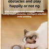 Interactive Automatic Rolling Cat Toy with Tail