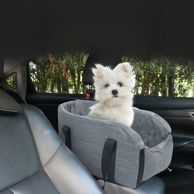 Portable Dog Travel Bed for Car Use