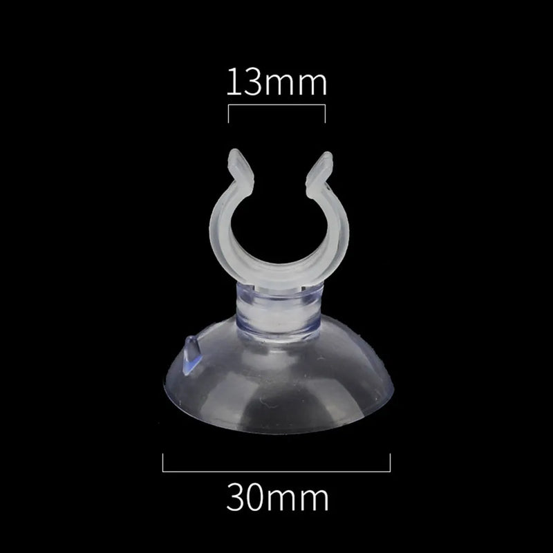 Attaches à ventouse pour tuyaux d'aquarium (Lot de 10)