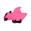 Pinkes Hundeleinen- oder Schwimmweste-Jackett für das Schwimmen