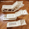 Hamster Wooden Hideout Cave with Peekaboo Design