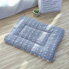 Lit pour animaux de compagnie en peluche double face