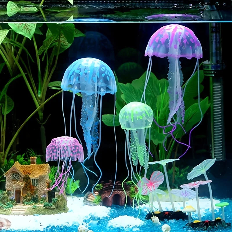 Adorno de Medusa Brillante para Acuario