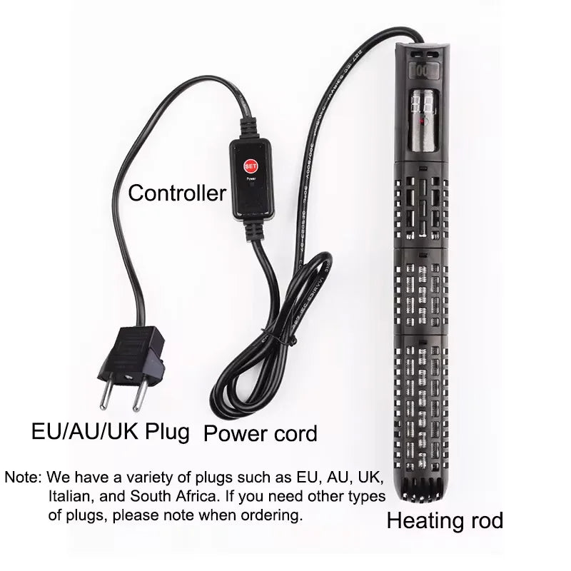 Aquarium Submersible Heater 220V 50-500W with Temperature Control