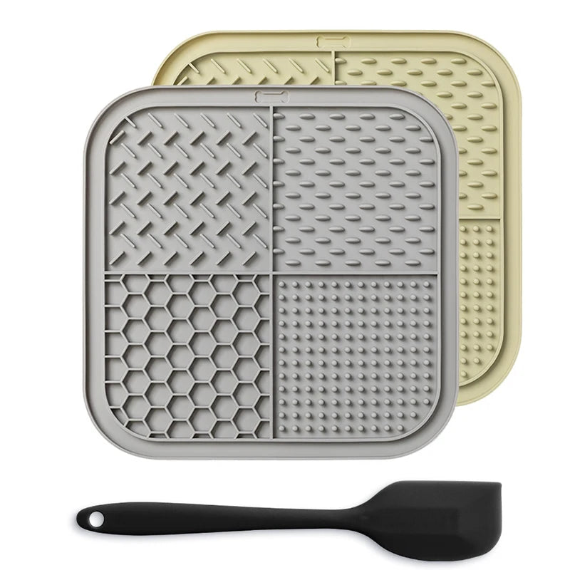 Silicone Lick Mat for Dogs and Cats – Anxiety Relief & Slow Feeding