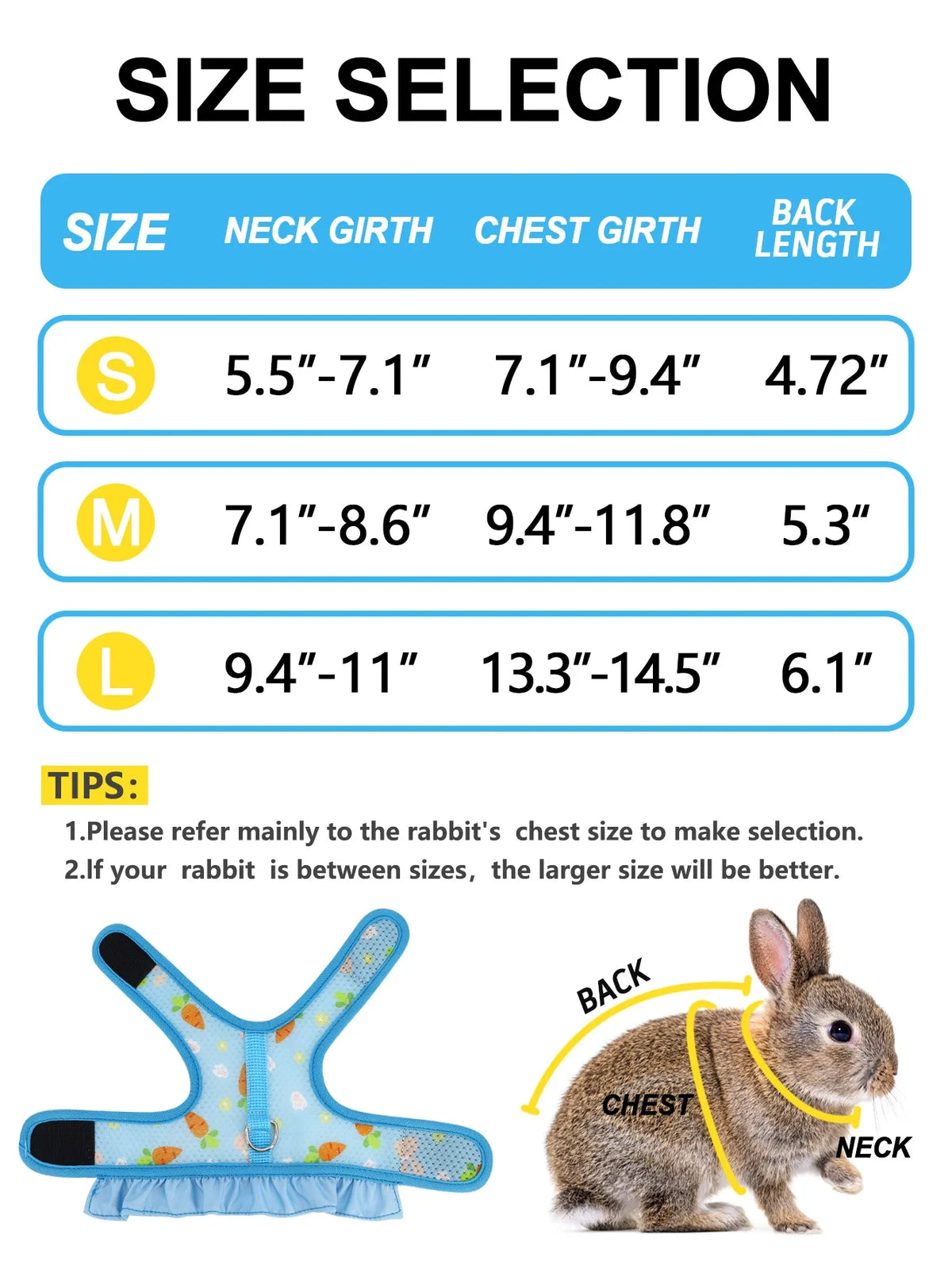 Adjustable Mesh Harness with Leash for Small Pets