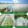Various images showing agricultural fields, vegetable houses, farmers growing crops, and a home garden with protected plants 