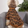 Leopard Print Dog Pullover Sweater