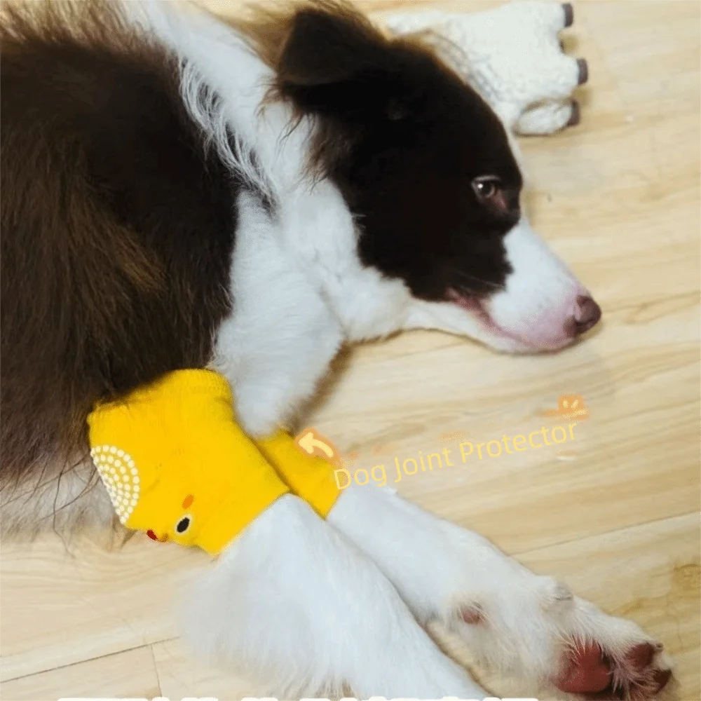 Dog Knee Pads with Elastic Leg Covers for Joint Protection