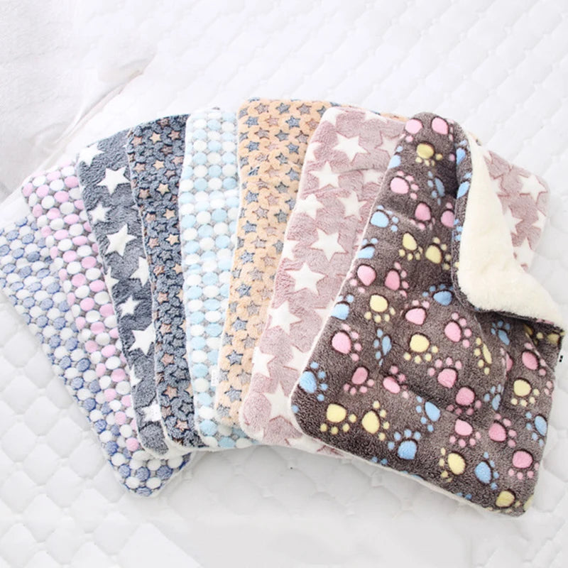 Coussin de Fleece Doux pour Animaux & Garniture de Cage