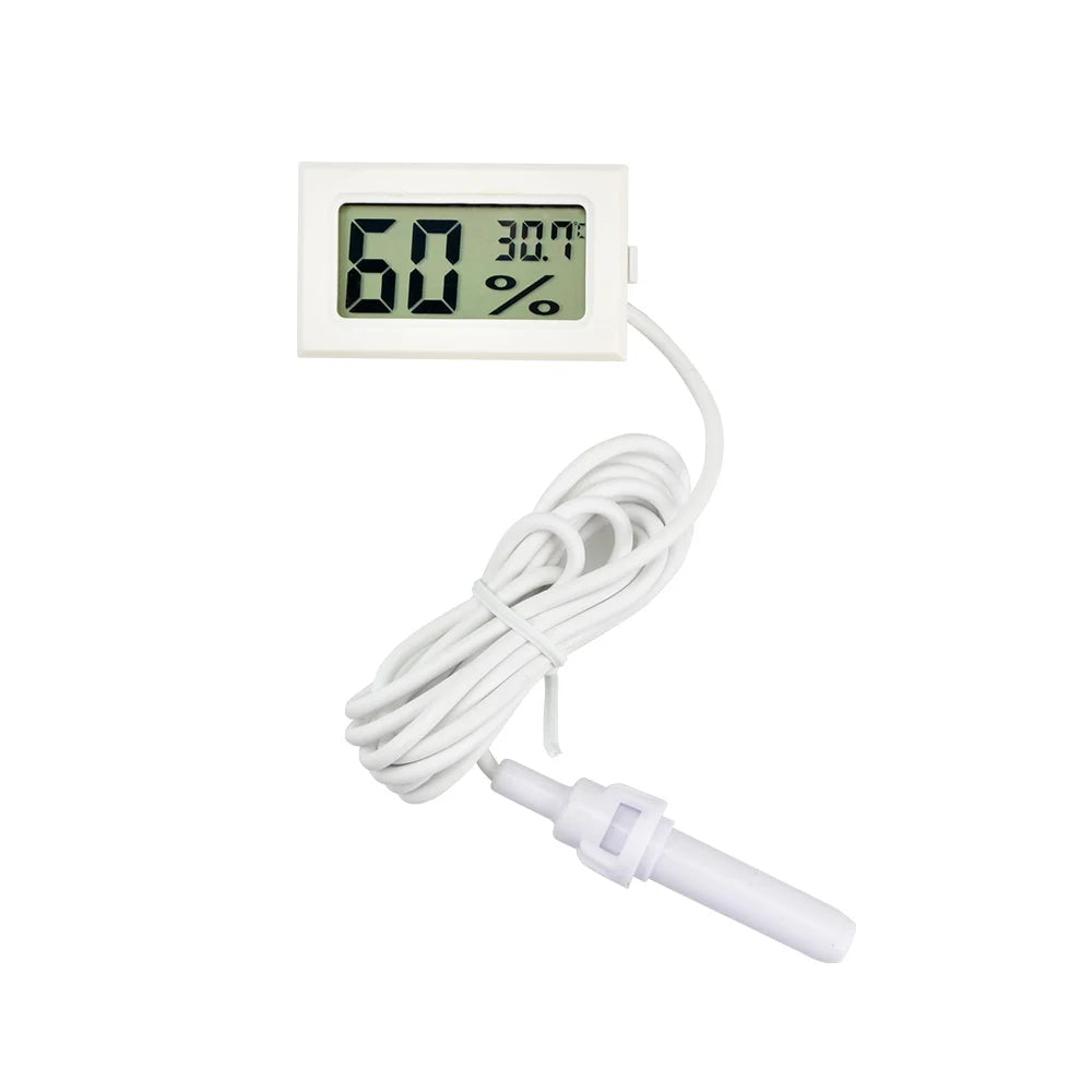 Digital Thermometer and Hygrometer for Reptile Terrariums