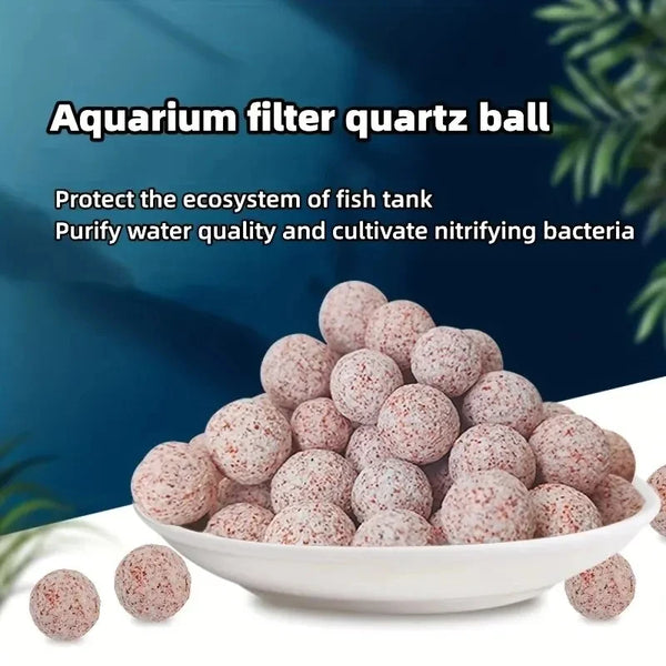 Billes de Quartz Bio pour Filtres d'Aquarium