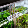 Stainless Steel Aquarium Tool Set with Scissors, Tweezers, and Shovel