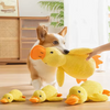 Jouet pour chien en peluche interactive : Canard