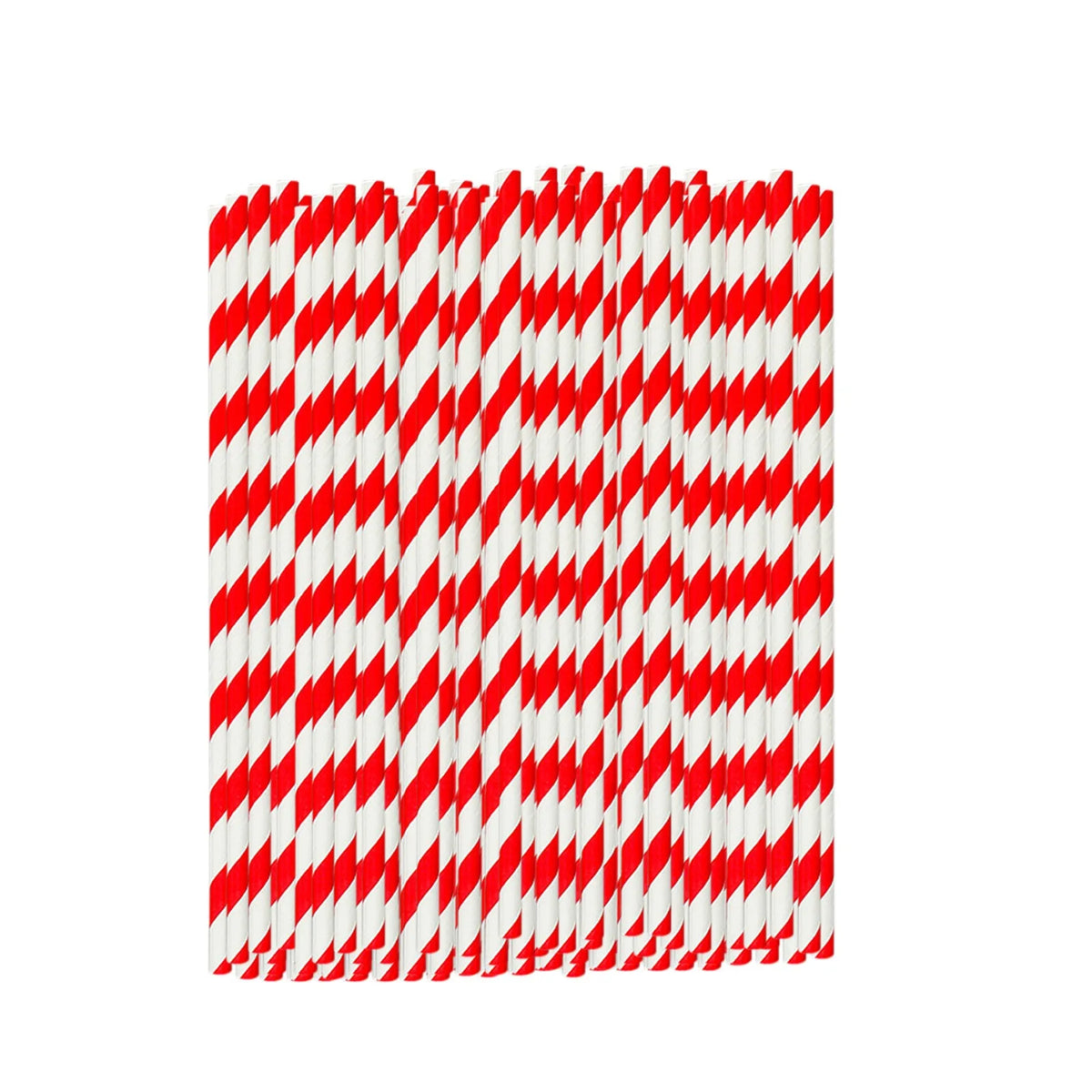 Biodegradable Paper Straws (100 Pack) for Parties and Everyday Drinks