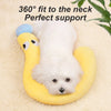 U-Shaped Pet Neck Pillow for Dogs and Cats - Deep Sleep