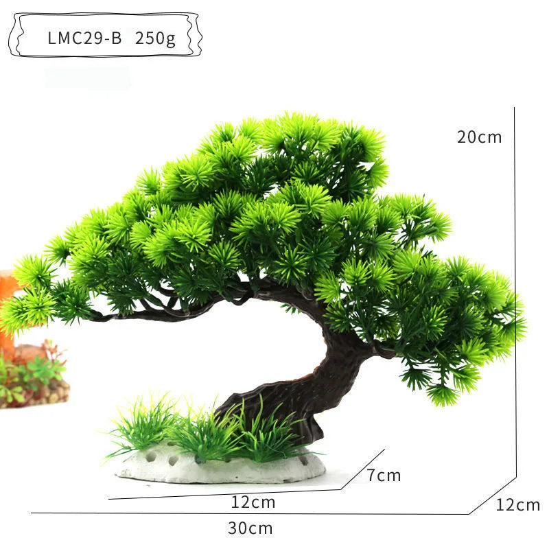 Aquarium Decor: Simulation Plants and Landscaping Ornaments