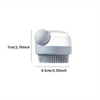 Pet Bath Brush with Soap Dispenser & Silicone Bristles