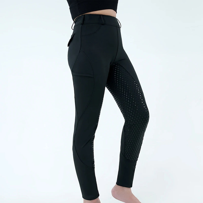Women's Full-Seat Riding Breeches for Equestrian Training