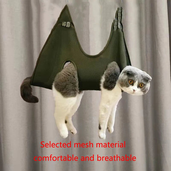 Hamac de toilettage pour animaux & Aide à la coupe des ongles