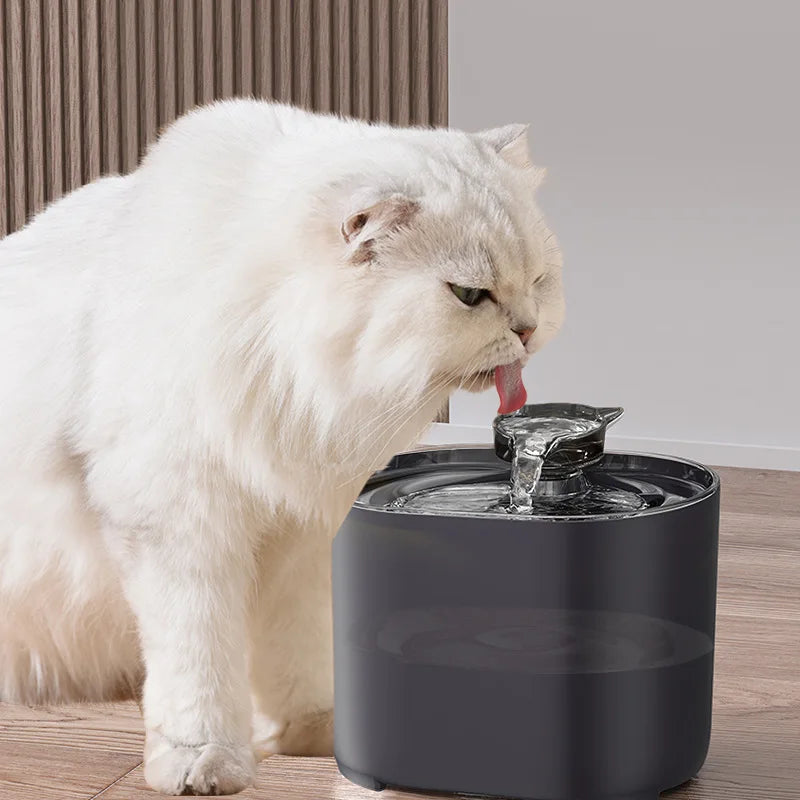 2.2L Pet Water Fountain with Filtration and Ultra-Quiet Pump