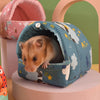 Niche Douillette pour Petits Animaux : Hamsters, Cobayes & Lapins