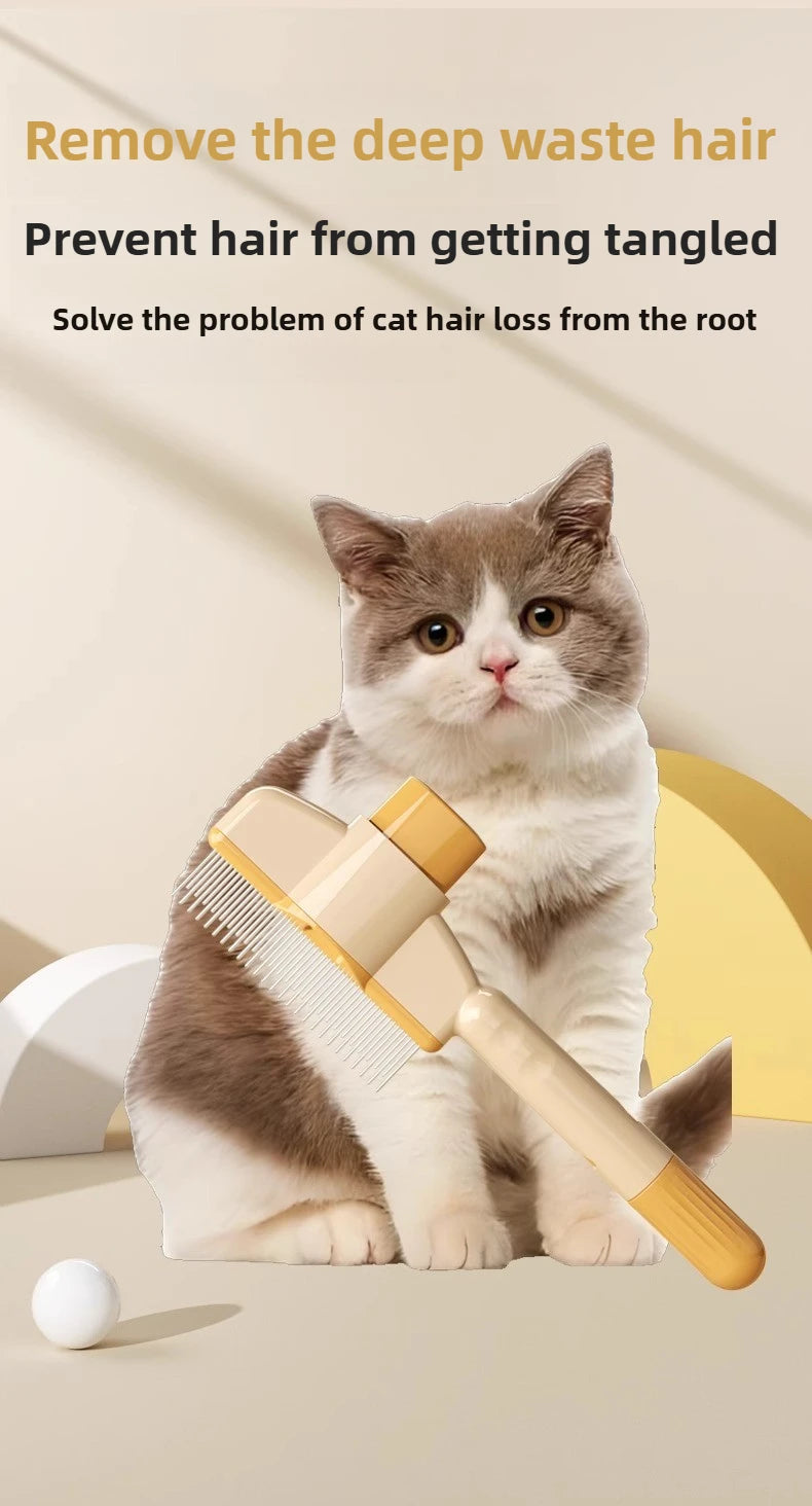 Peine Deslanador Automático para Mascotas