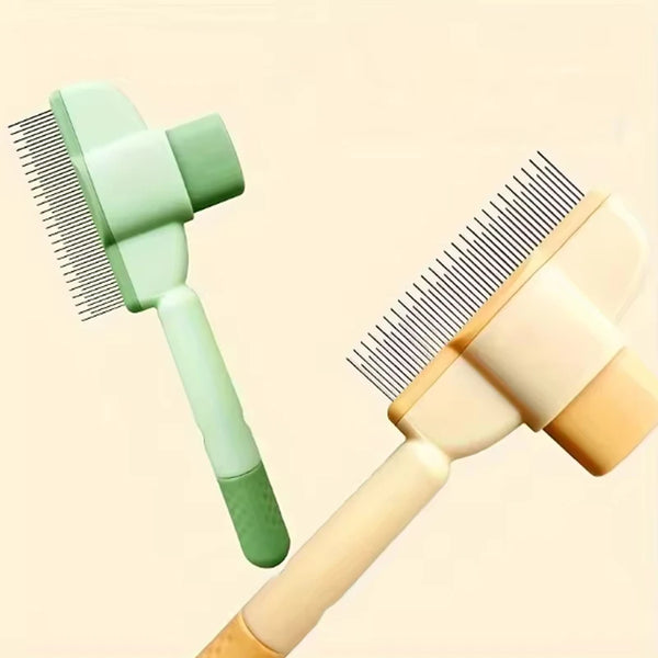 Brosse et Peigne de Toilettage pour Animaux à Double Action