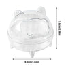 Bac à sable transparent pour hamster