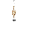 Ensemble de Jouets en Bois pour Oiseaux avec Balances et Clochettes