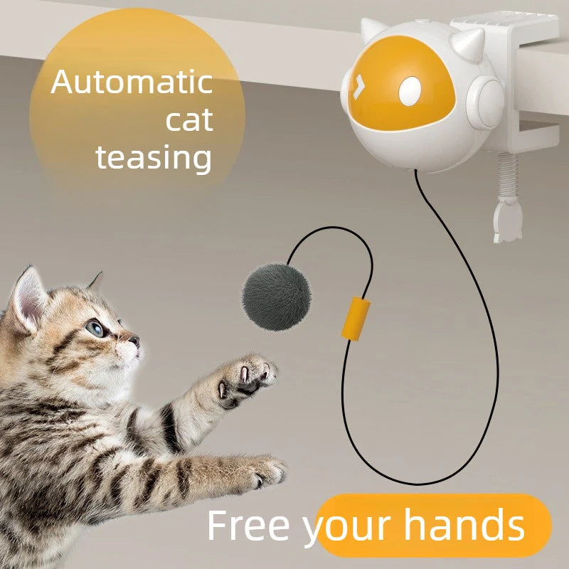Interactive Automatic Lifting Cat Toy Ball for Active Play