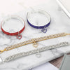 Love Water Drop Diamond Pet Necklace for Cats and Dogs