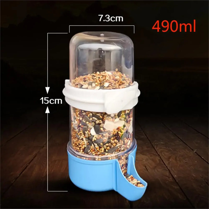 Dispensador Automático de Agua y Alimento para Aves