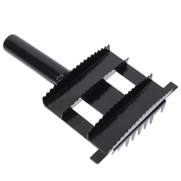 Brosse de toilettage dentelée robuste pour grands animaux