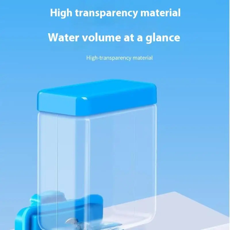 Hanging Bird Water Dispenser with Clear Bottle for Easy Monitoring