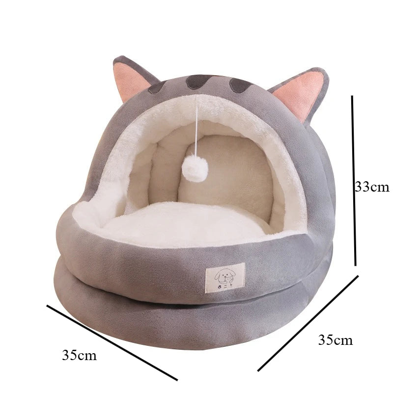 Niche Semi-Fermée pour Animaux avec Motif Panda