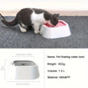 Spill-Resistant Slow Water Feeder Bowl for Dogs