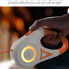 Retractable Dog Leash with LED Light