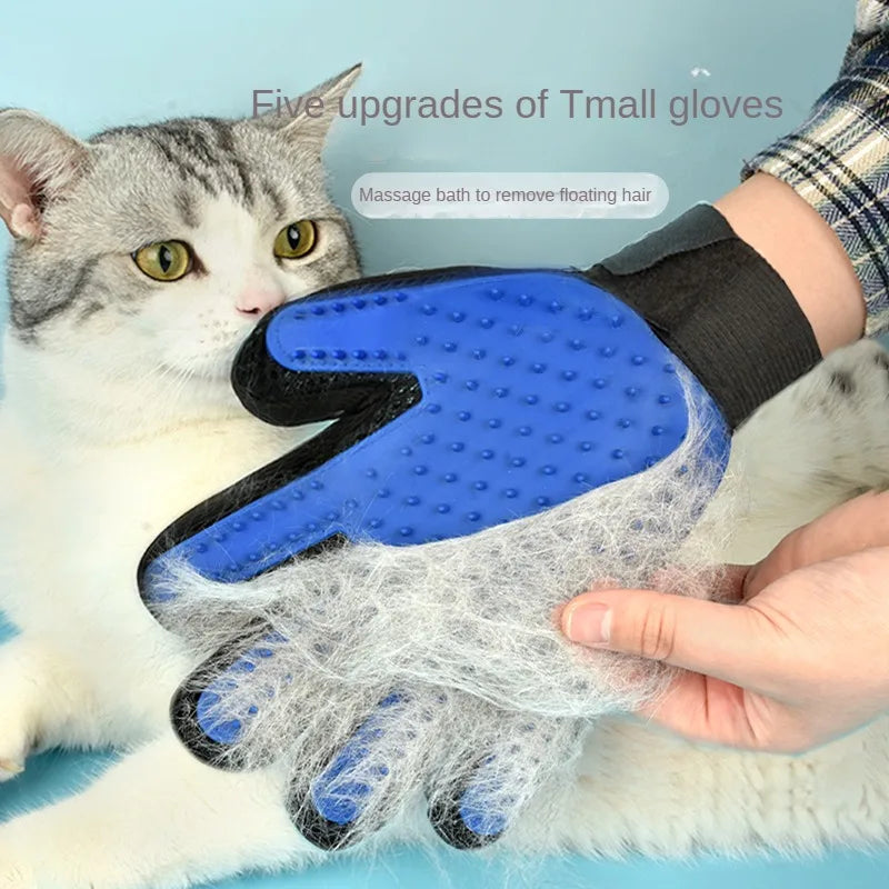 Silikon-Pflegehandschuhe für Katzen und Hunde