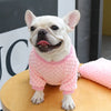Cozy Fleece Dog Sweater for Small and Medium Breeds