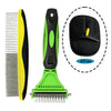 Two-Sided Grooming Brush for Cats and Dogs