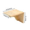Wall-Mounted Cat Climbing Shelf Set with Hammock and Scratching Posts