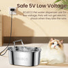 Stainless Steel Automatic Pet Water Fountain