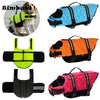Chaleco salvavidas ajustable y reflectante para perros grandes