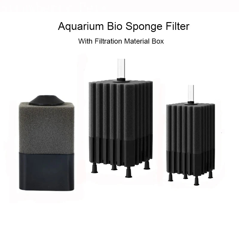 Aquarium Bio Sponge Filter with Air Pump Connection