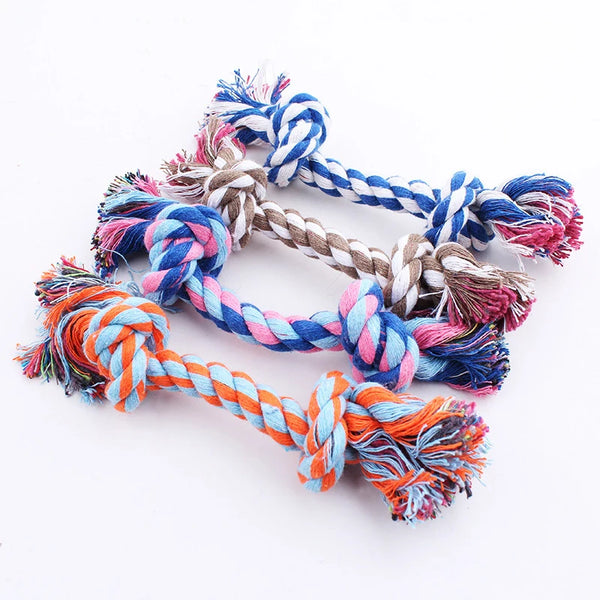 Jouet en corde de coton durable pour chien