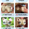 Comparaison de colliers pour animaux faits main : produits bien réalisés avec haute précision des couleurs contre des article